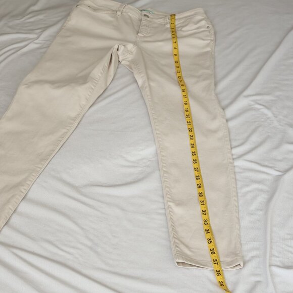 Size 8 - Cleo Petite Jeans - Off White - Straight Leg - Picture 10 of 15